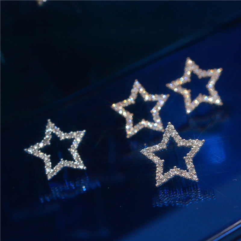 Minimalist Star Stud Earrings
