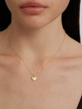 S925 Sterling Silver “I LOVE YOU” Heart Pendant Necklace