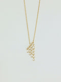 S925 Sterling Silver French Chandelier Tassel Necklace