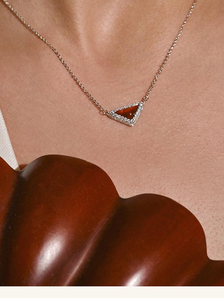 Delta Necklace- PRERDER- SHIP ON AUG 25