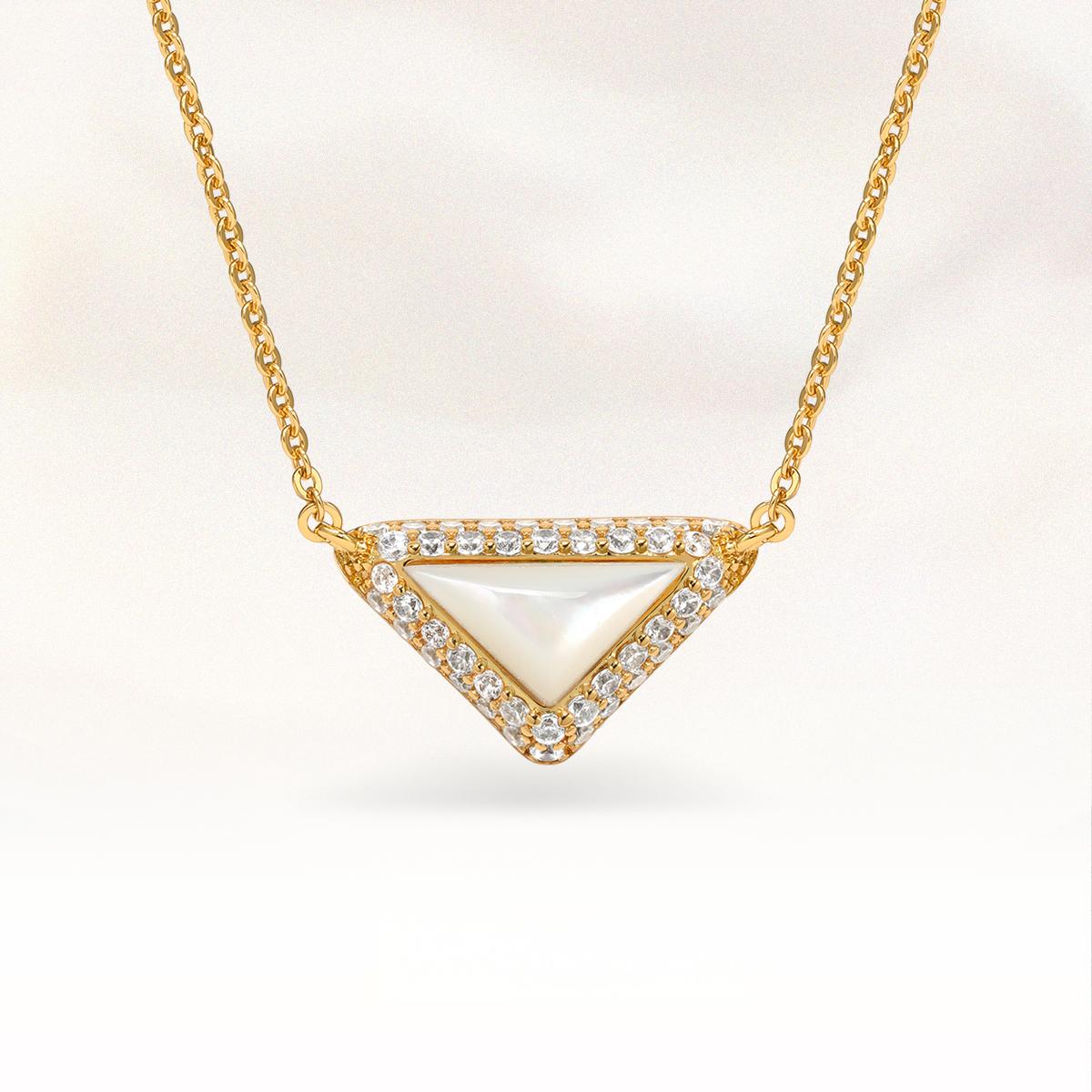 Delta Necklace- PRERDER- SHIP ON AUG 25