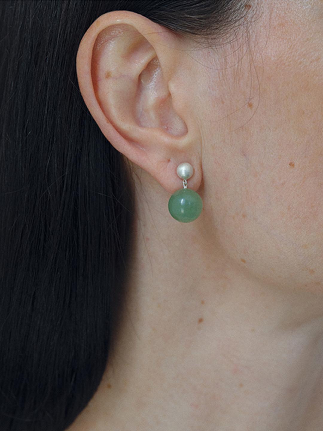 Healing Jade Earring