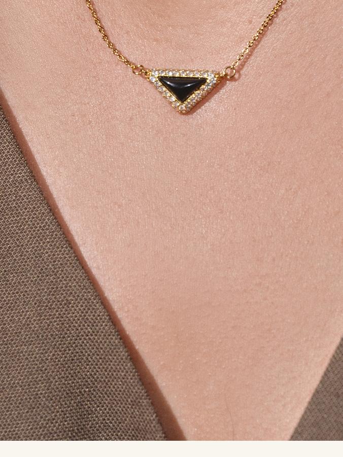 Delta Necklace- PRERDER- SHIP ON AUG 25