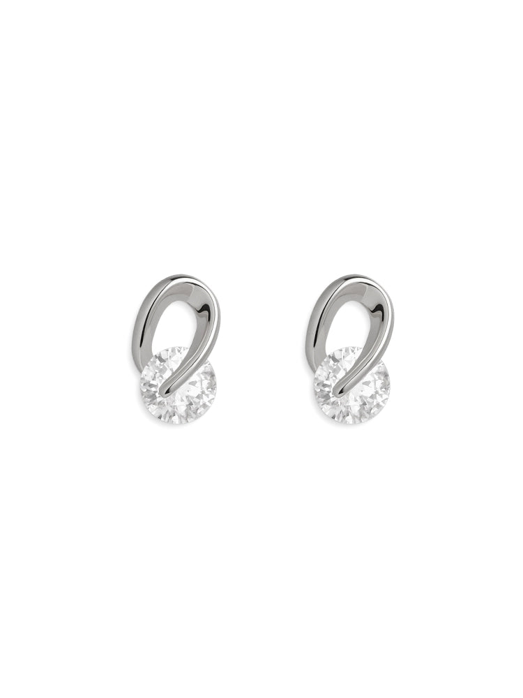 AAA Cubic Zirconia Sparkling Stud Earrings