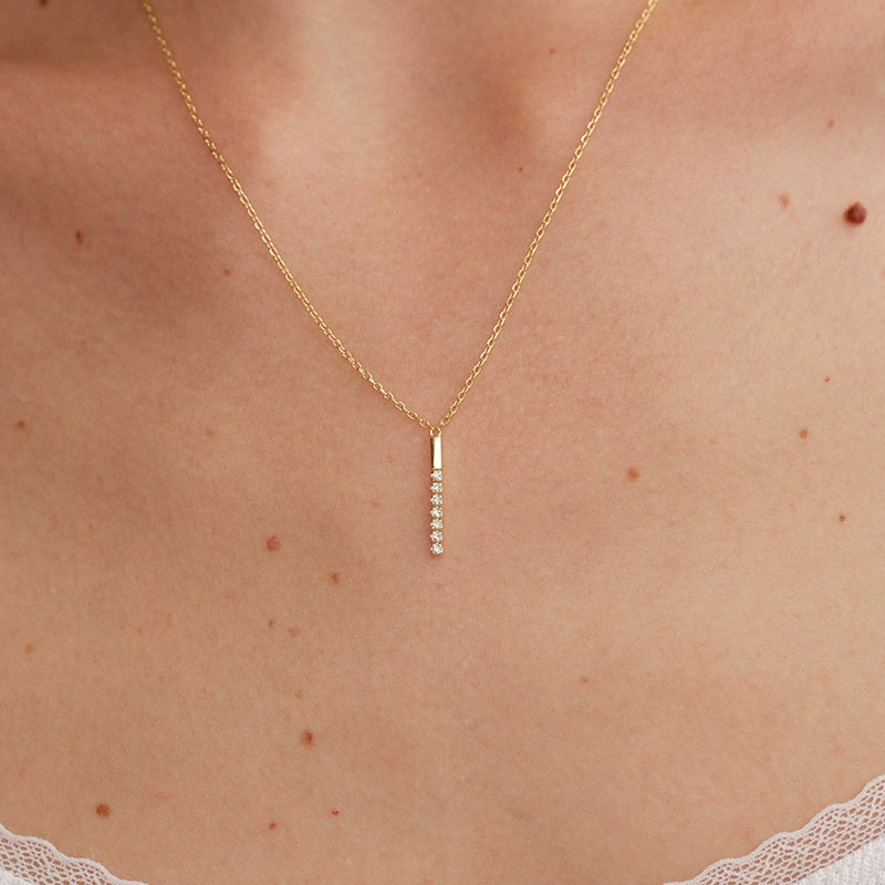 S925 Sterling Silver Comet Tassel Necklace