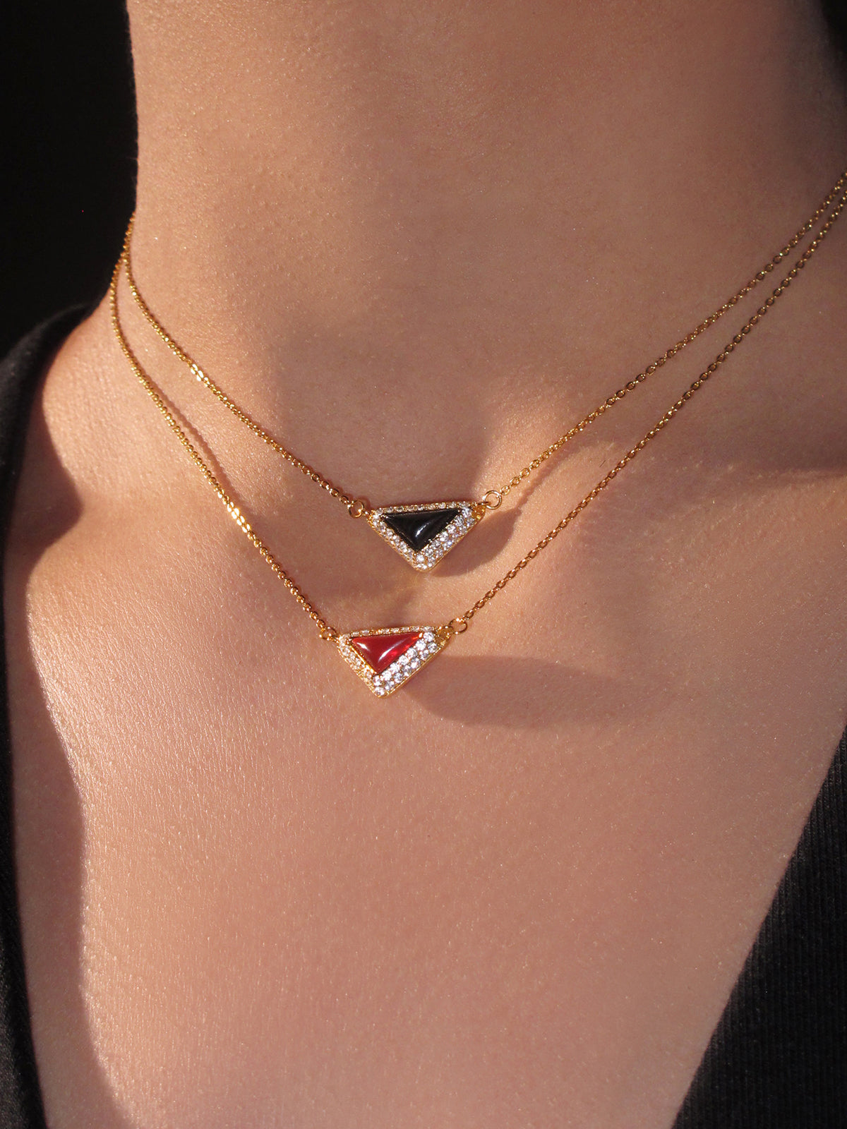 Delta Necklace- PRERDER- SHIP ON AUG 25