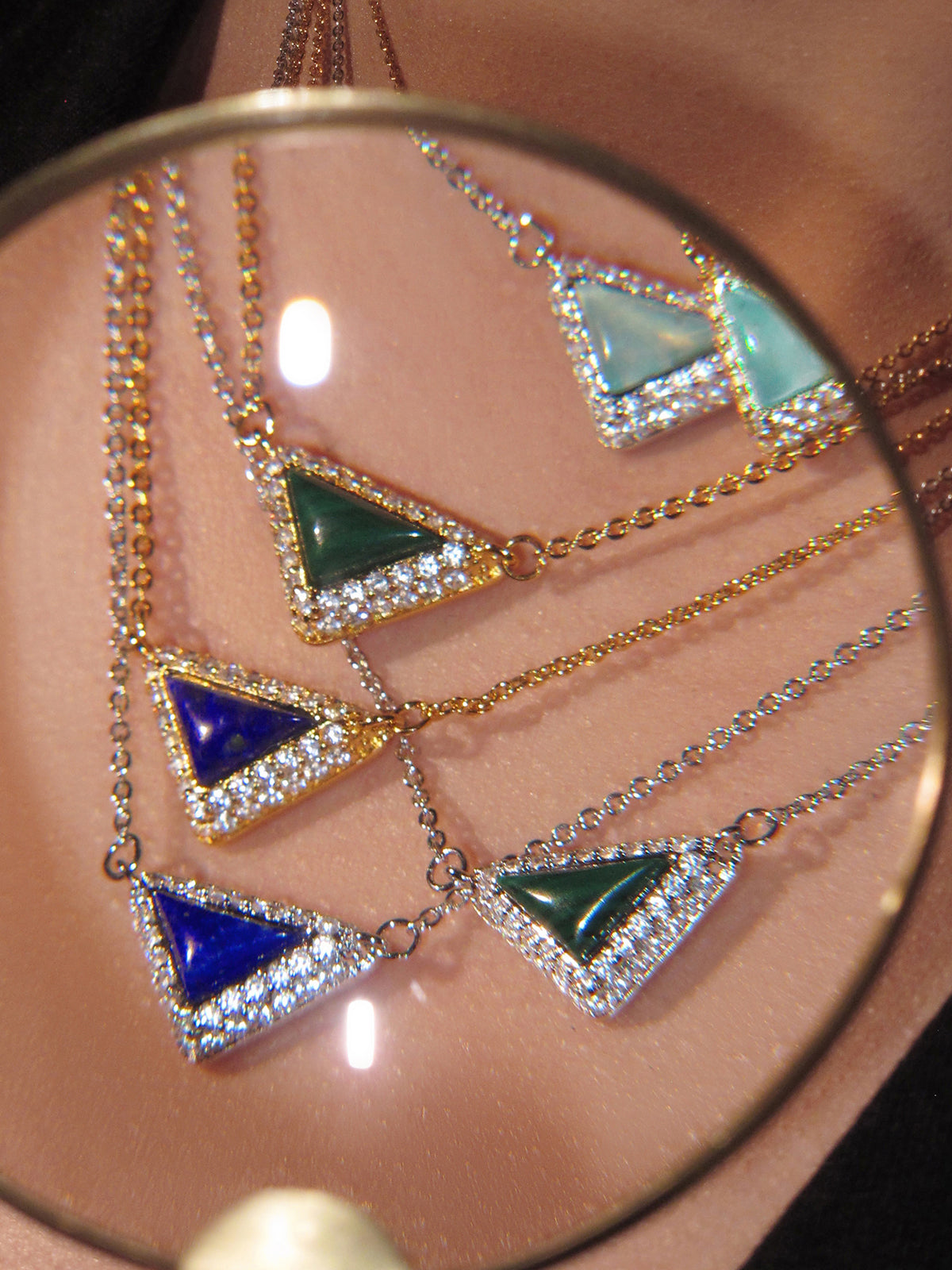 Delta Necklace- PRERDER- SHIP ON AUG 25