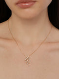 S925 Sterling Silver French Chandelier Tassel Necklace