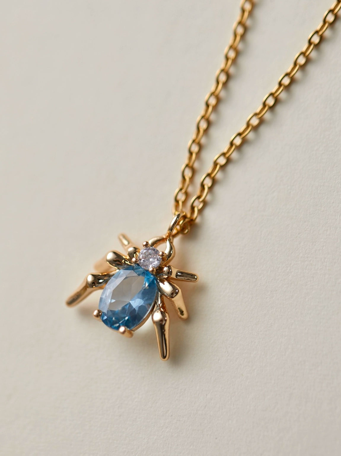 Original “Blue Rose Never Sleeps” Collection – Unique Blue Spider Jewelry (Stud Earrings, Ear Cuff, Adjustable Ring)