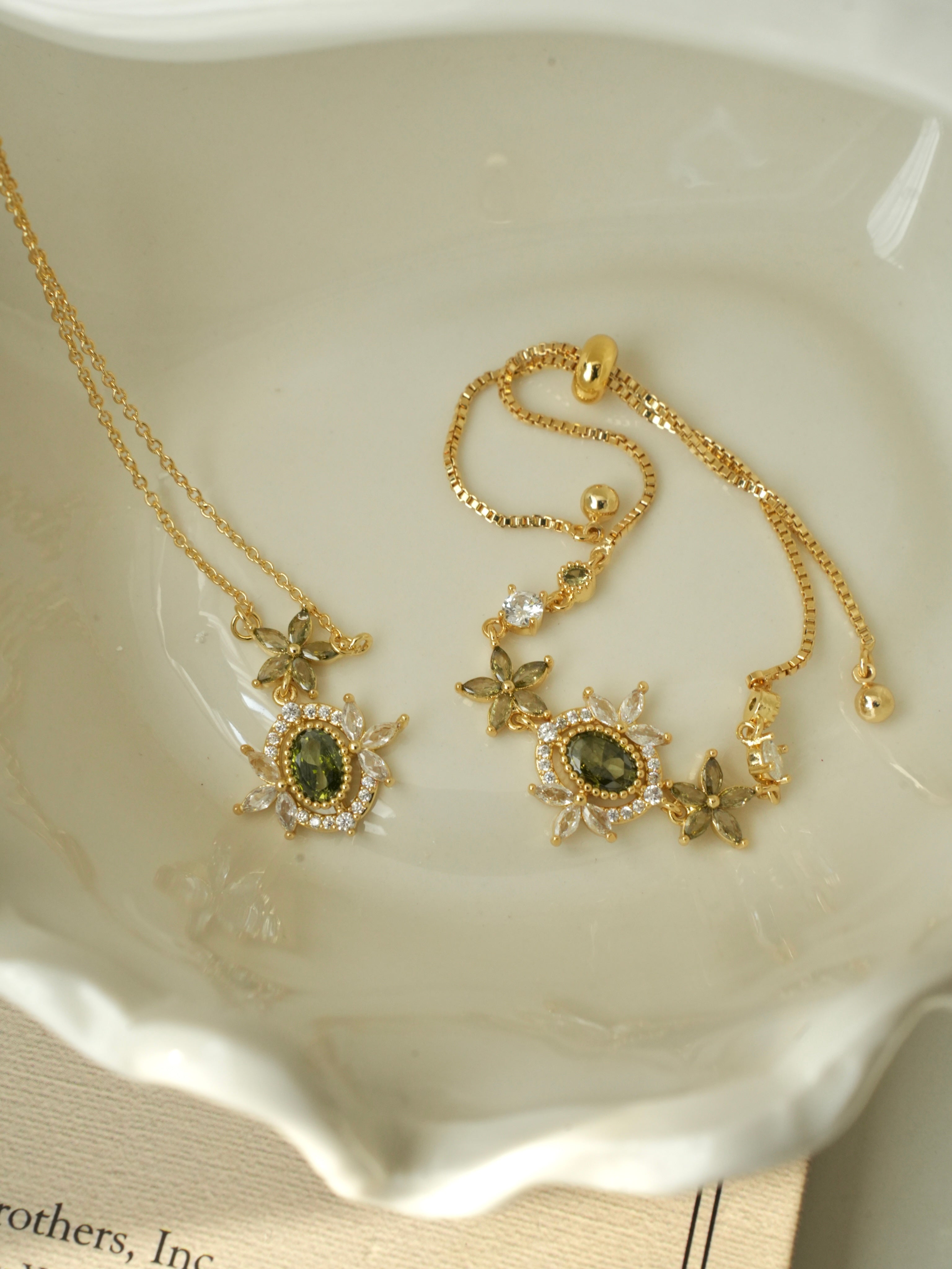 Florence Necklace Bracelet