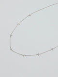 S925 Sterling Silver Mini Four Leaf Clover Necklace