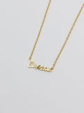 S925 Sterling Silver “Dream” Letter Pendant Necklace