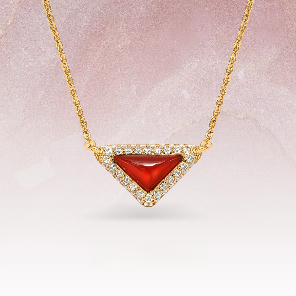 Delta Necklace- PRERDER- SHIP ON AUG 25