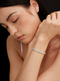 S925 Sterling Silver Classic Moissanite Tennis Bracelet