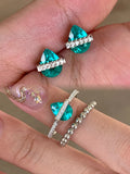 Planet S925 Sterling Silver Teardrop Ring