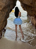 Romantic Off-Shoulder Princess Dress – Fairycore Vacation Gown