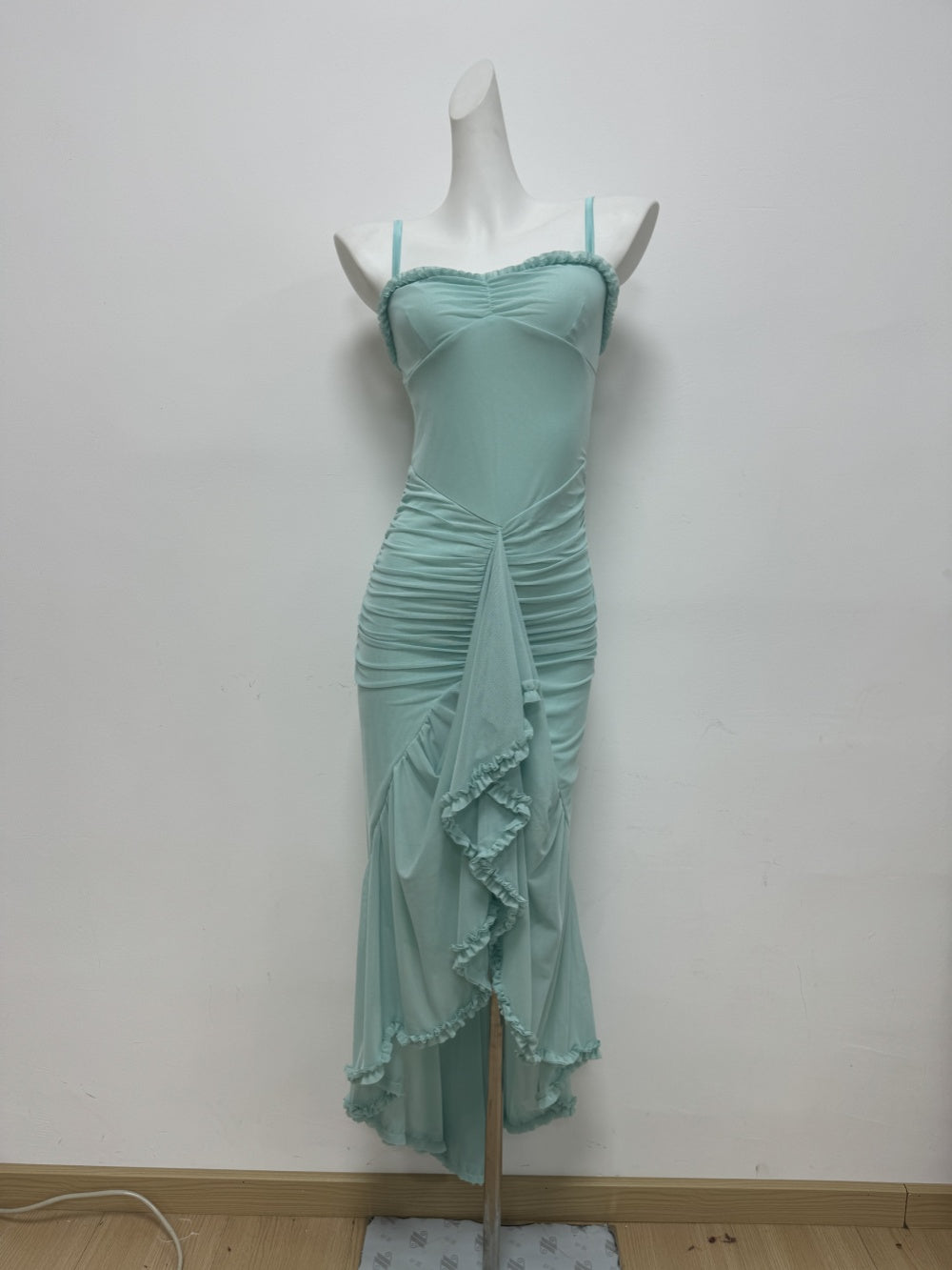 Asymmetrical Split Maxi Dress