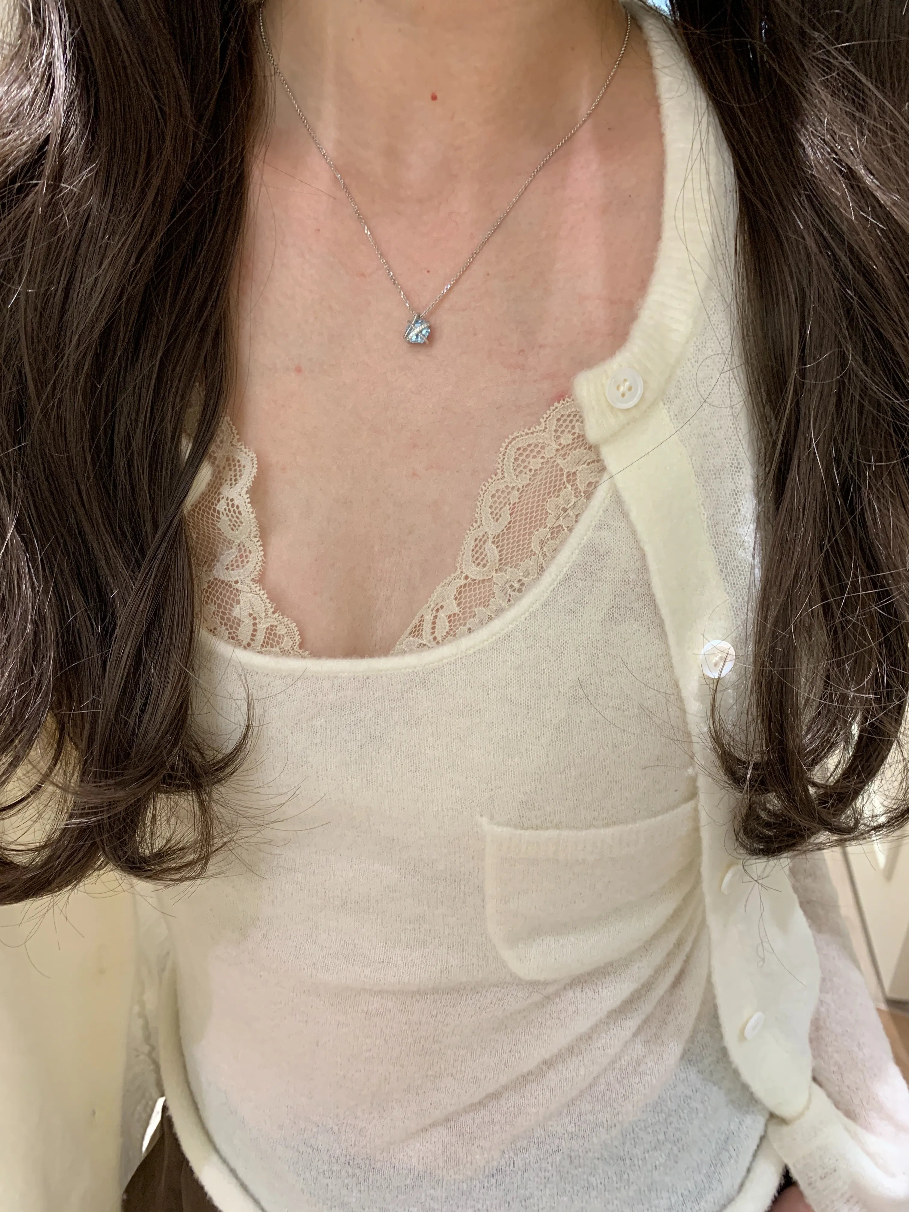 925 Silver Starlight Knot Necklace