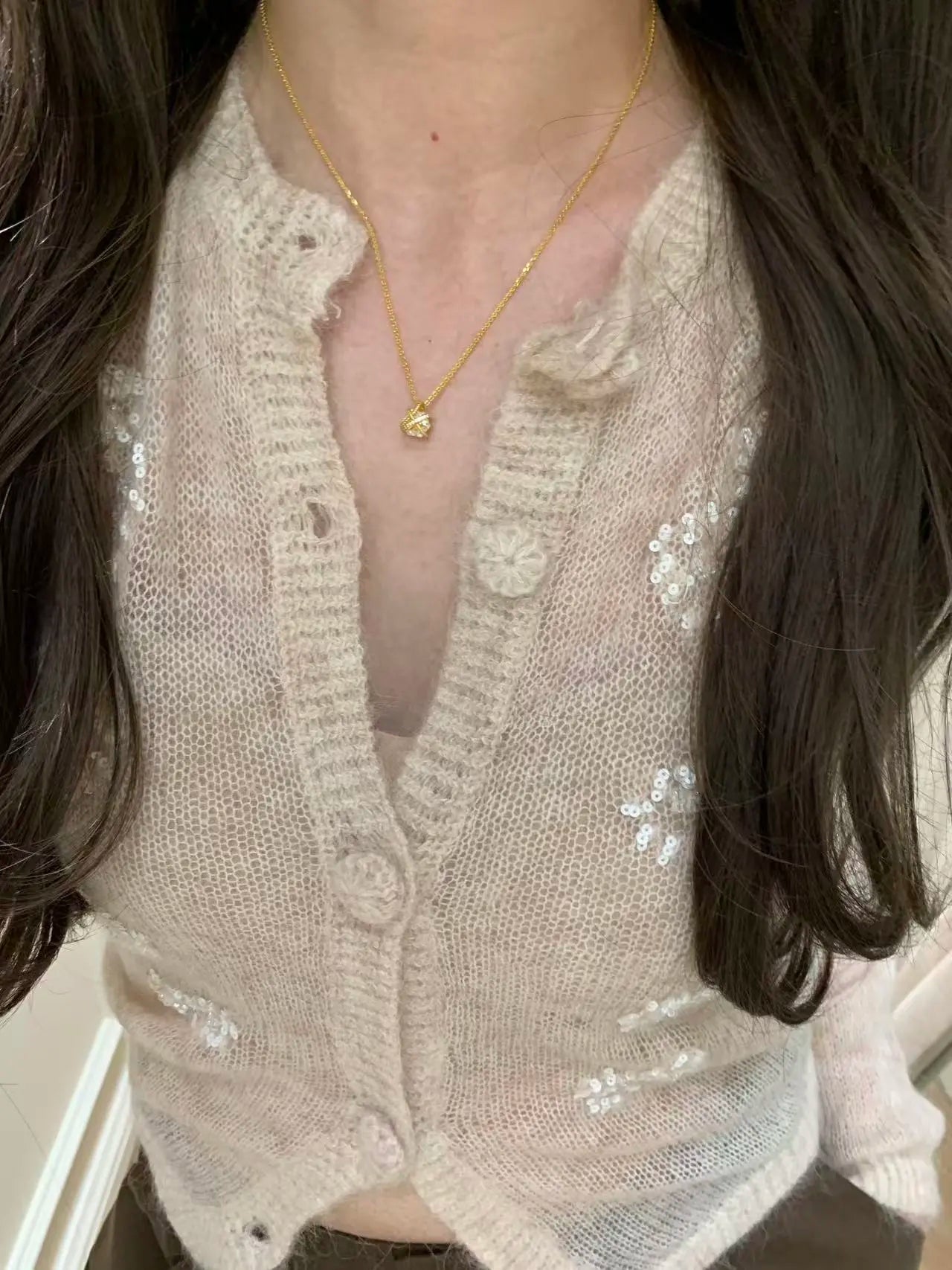 925 Silver Starlight Knot Necklace
