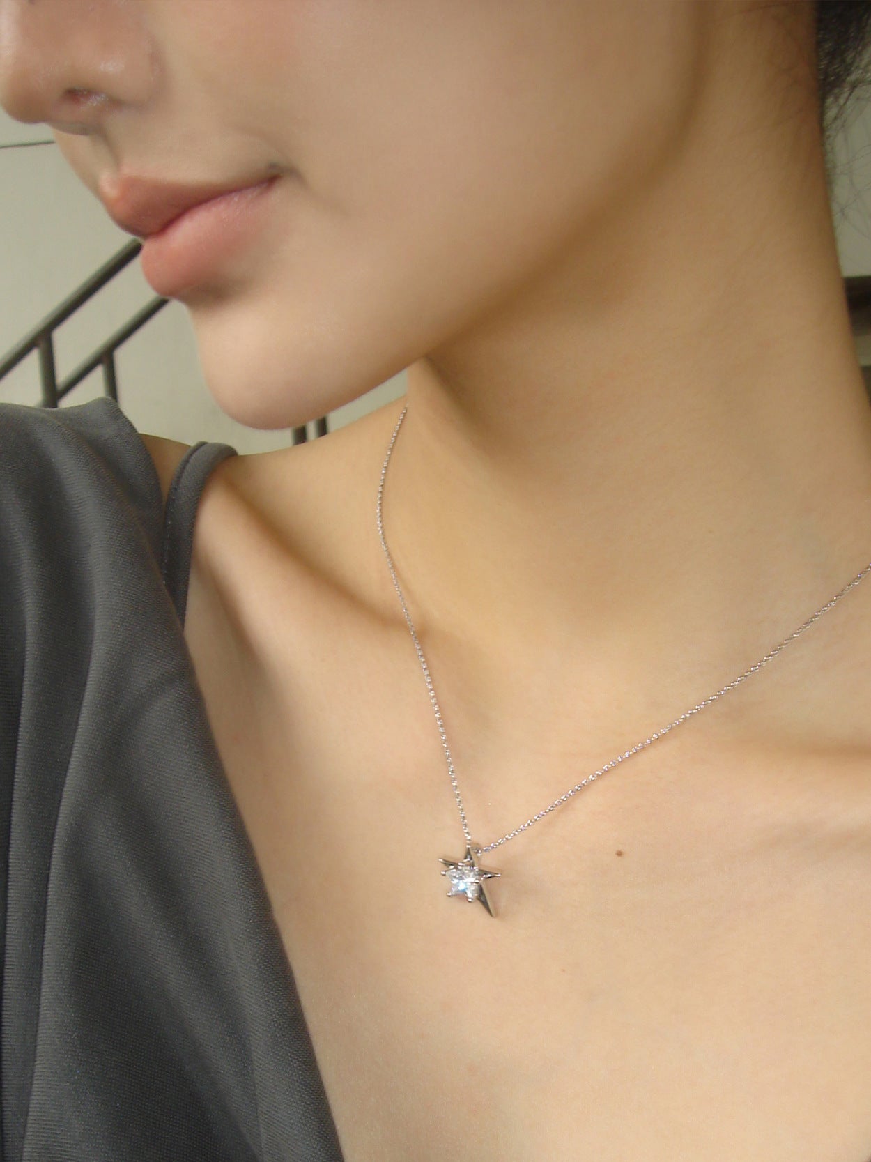 star silver necklace