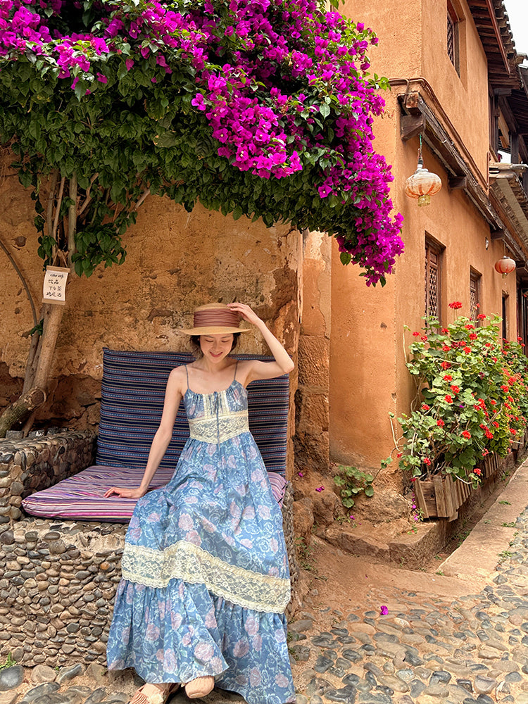 Vintage-inspired Strappy Dress