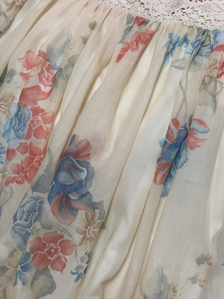 Vintage Maxi Strappy Dress