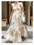 Vintage Maxi Strappy Dress