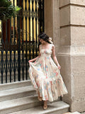 Vintage Maxi Strappy Dress