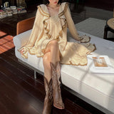 Woodland Vine Layers Set Dress