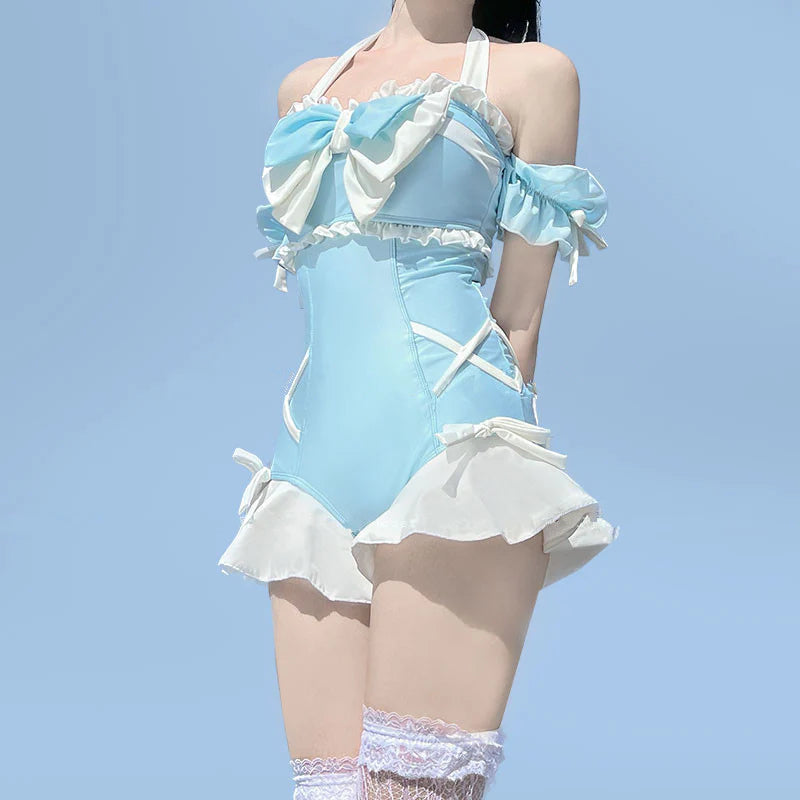 Sweet Bow Swimsuit Kawaii Y2k