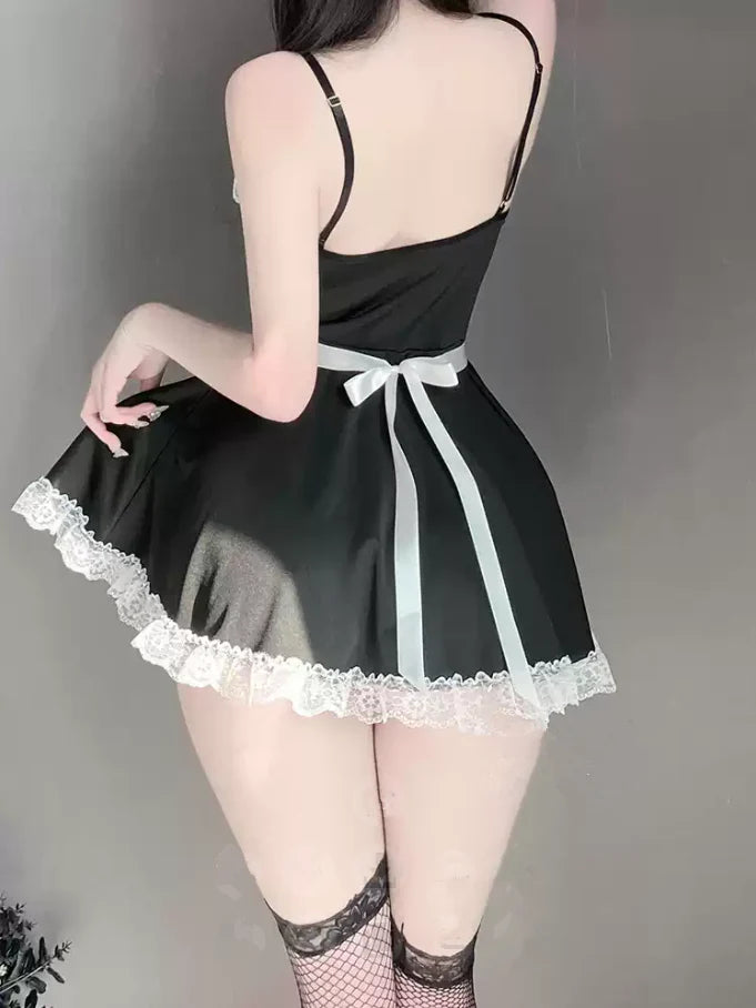 Cute Maid Uniform Cosplay Lingerie