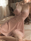 Lace Suspender Nightdress