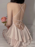 Sweet Satin Mini Dress