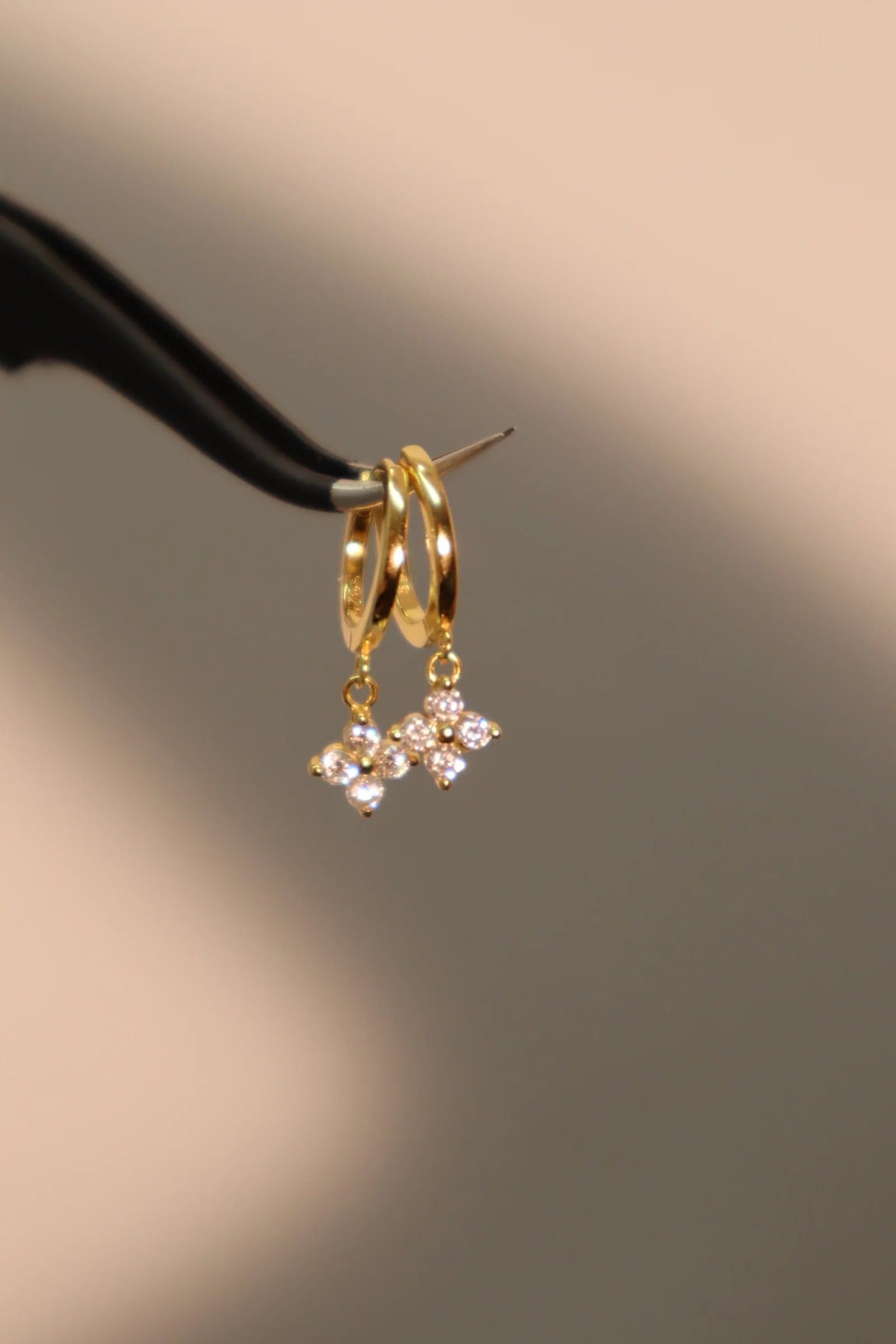 Lucky Clover Dainty Earring