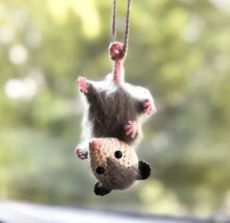 Possum Car Charm Rear View Mirror Hanging 452