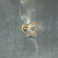 In Your Heart 925 Silver Ring